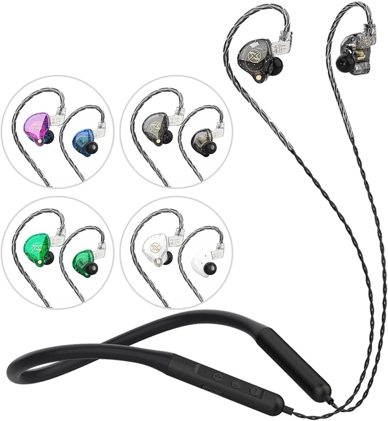 BX-03 + KZ Gale - Set Bluetooth Audiofilo - referencia Modulo Bluetooth BX-03 para Audifonos IEM
