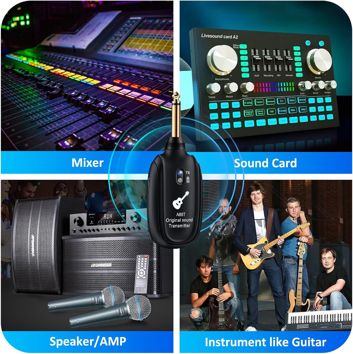 A88T Wireless In-Ear Monitor System