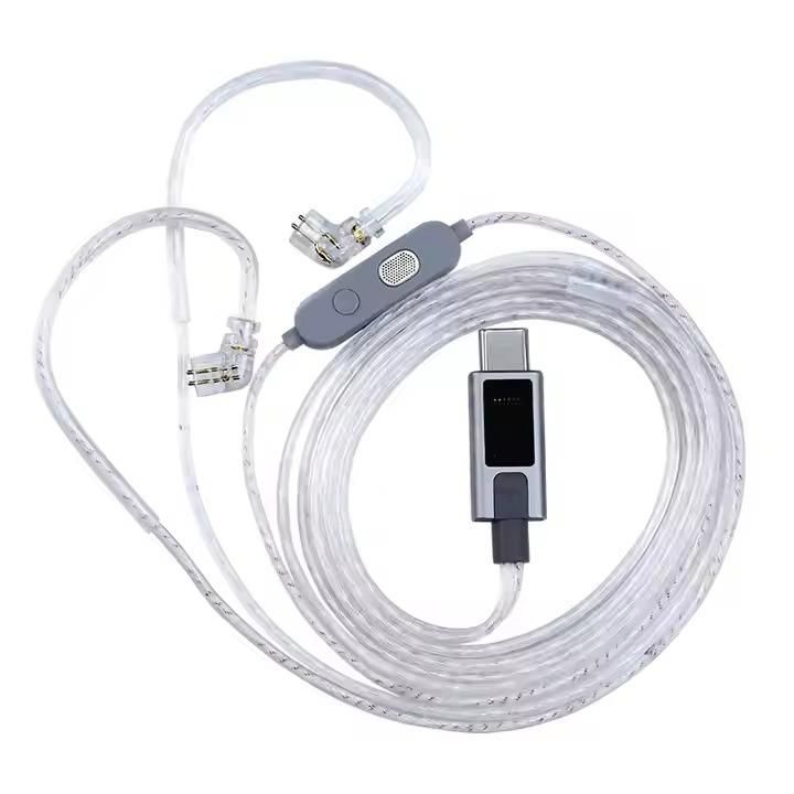 KZ M2 Cable Tipo C DSP con DAC y Microfono