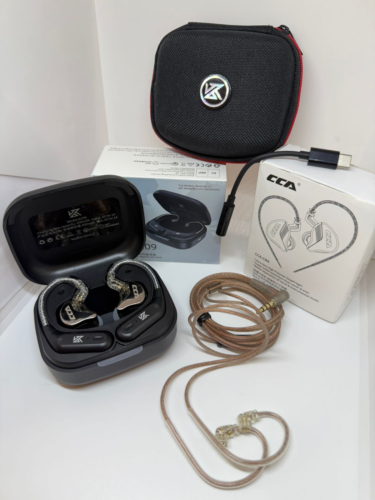 CCA CRA + KZ AZ09 Modulo Bluetooth