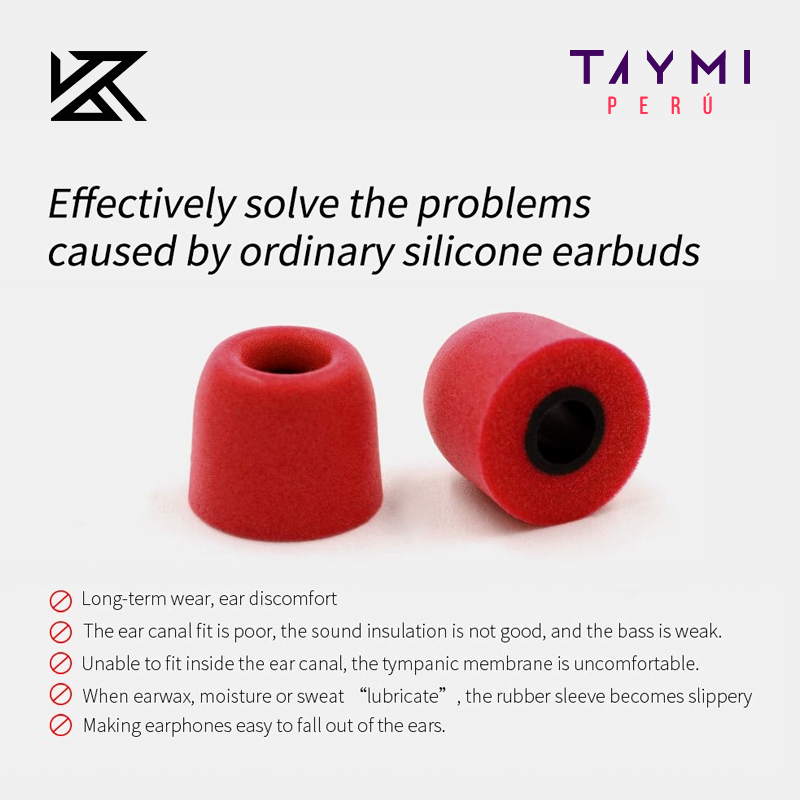 Almohadillas de Memory Foam (Set de 3 Tamaños) - KZ