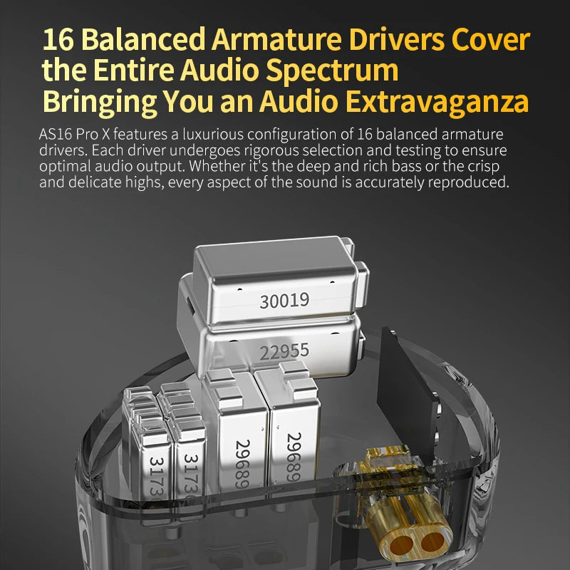 KZ AS16 PRO X - In-Ear Headphone