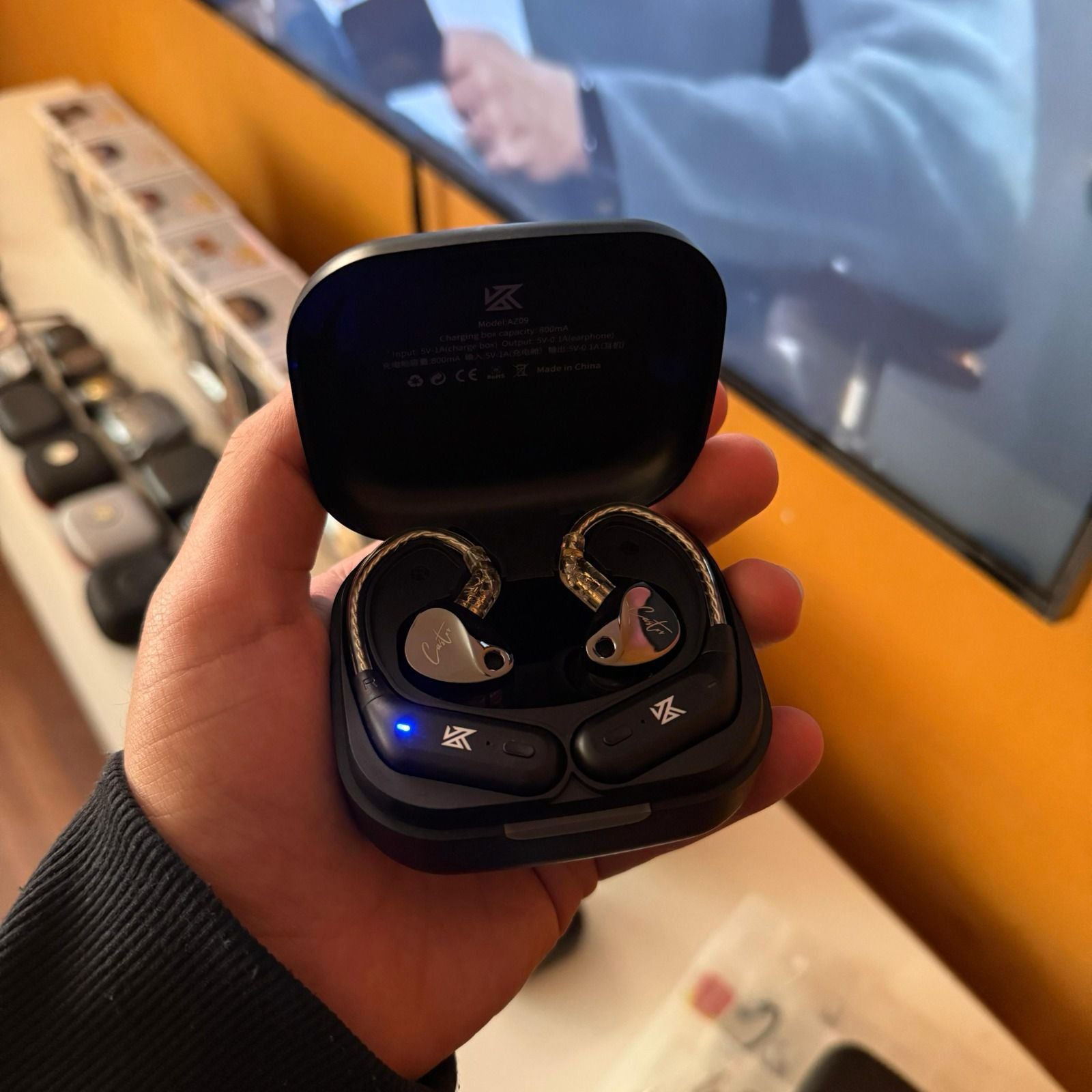 HEADPHONES AND BLUETOOTH MODULE (KZ AZ09 AND CASTOR BASS)