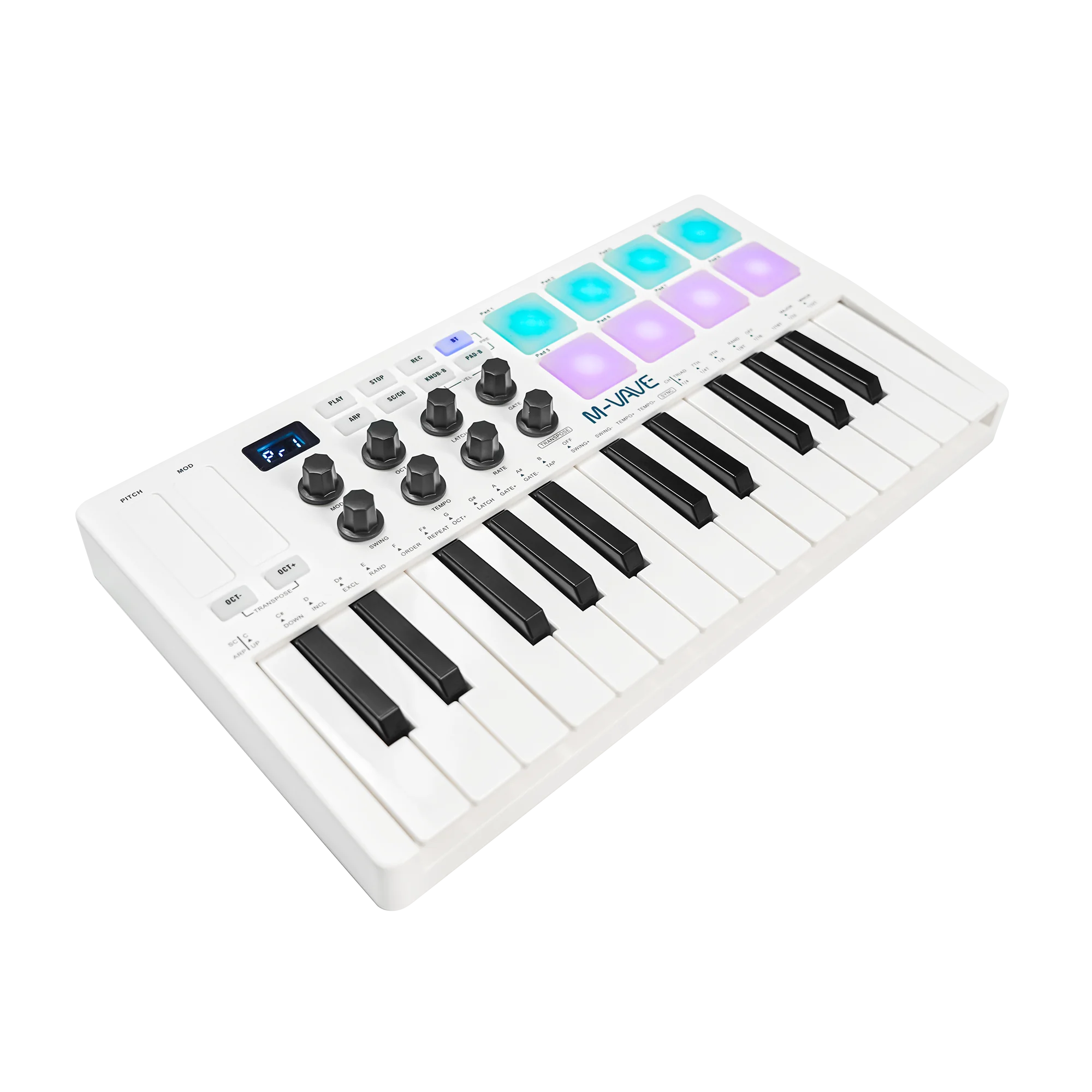 M-VAVE SMK-25 pads y perillas oficiales