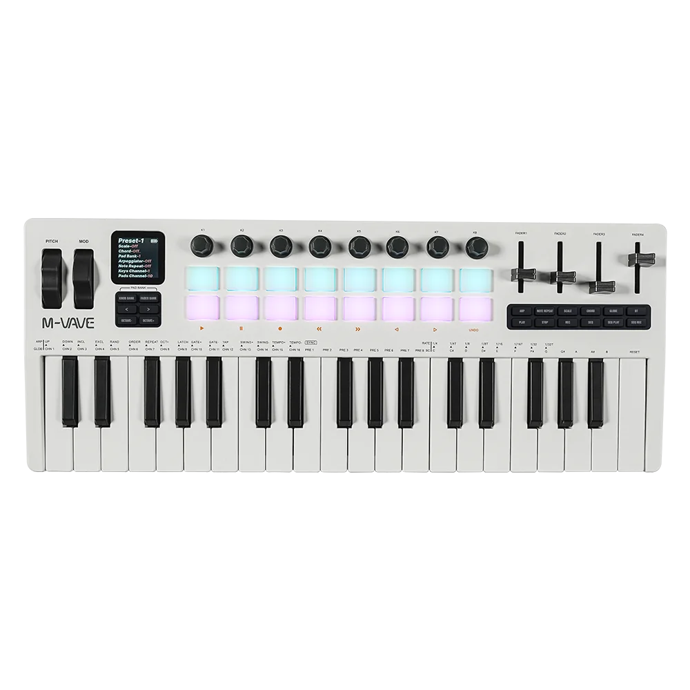 M-VAVE SMK-37 Pro funciones oficiales