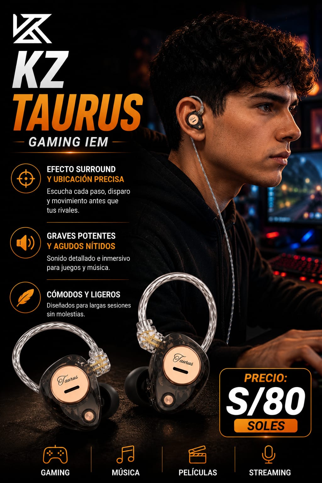 KZ Taurus Gaming IEM - imagen TAYMI Peru 2