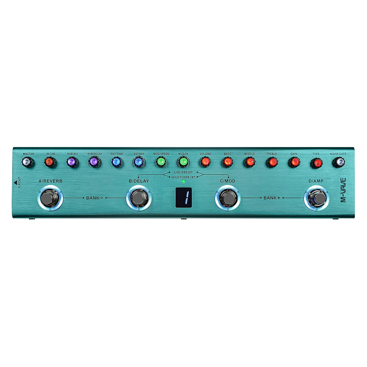 M-VAVE TANK-G - Pedalera Multiefectos