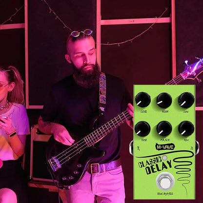 M-VAVE Classic Delay - Pedal True Bypass