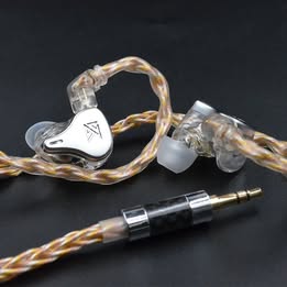 KZ Cable de 8 Nucleos Oro y Plata