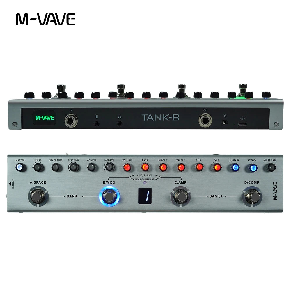 M-VAVE TANK-B Multiefectos Profesional