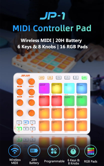 JAMJUM JP-1 - Pad MIDI RGB