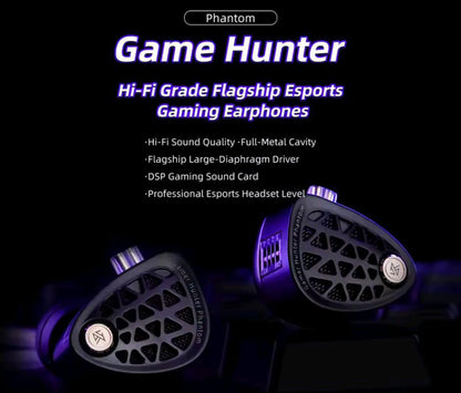 KZ Phantom Game Hunter - Gaming Hi-Fi IEM