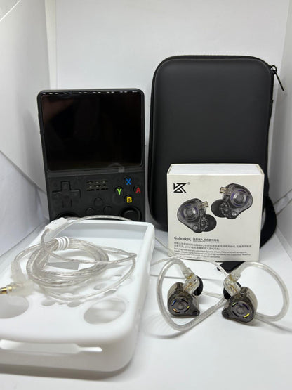 Consola Retro R36S 64GB + Estuche + KZ Gale