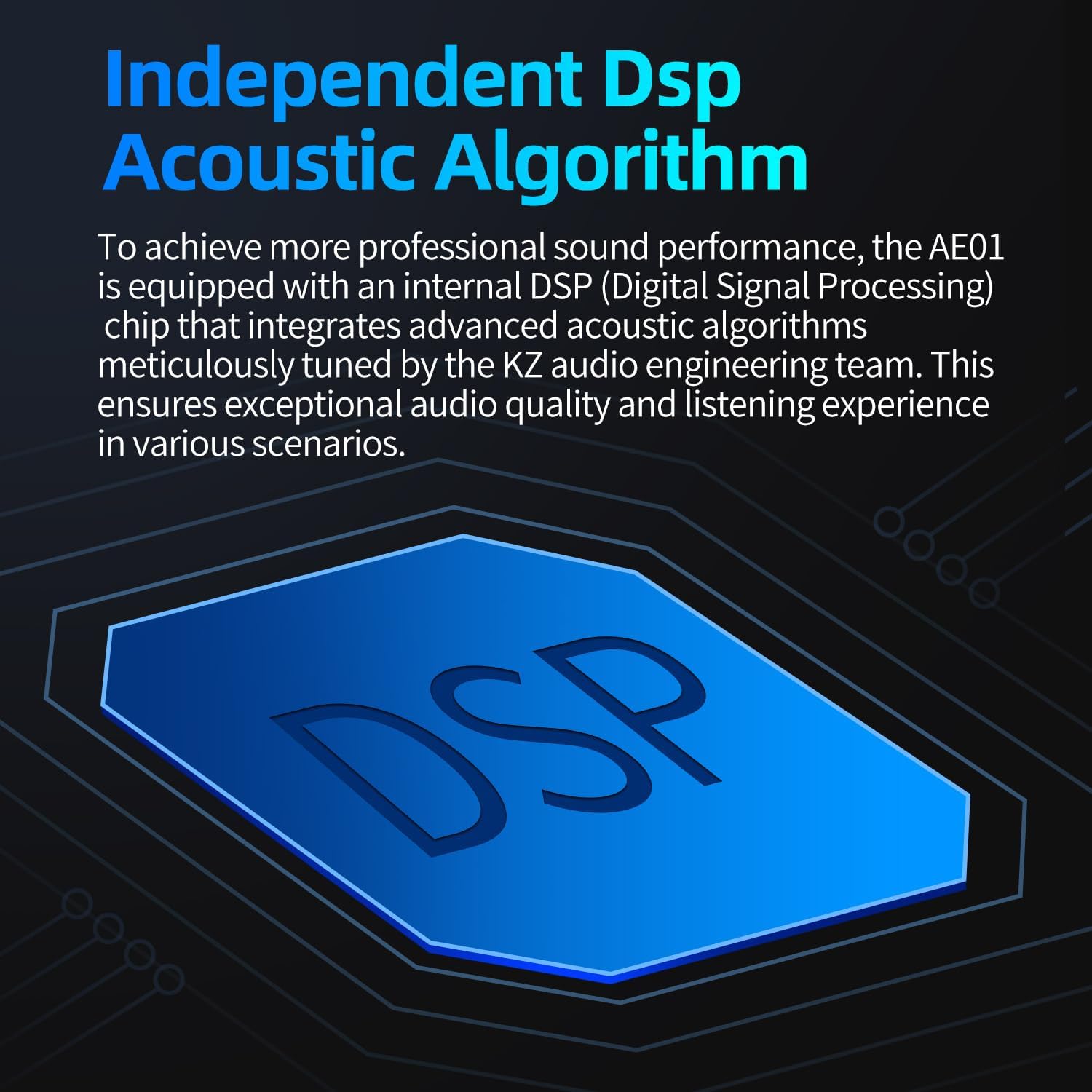 KZ AE01 - Adaptador Bluetooth