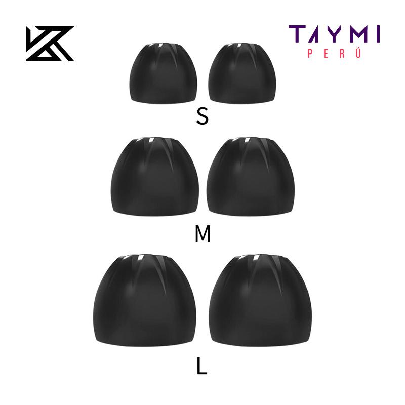 Almohadillas de Silicona (Set de 3 Pares) - KZ