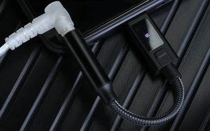 KZ AM02 conectado a audífonos con jack 3.5 mm
