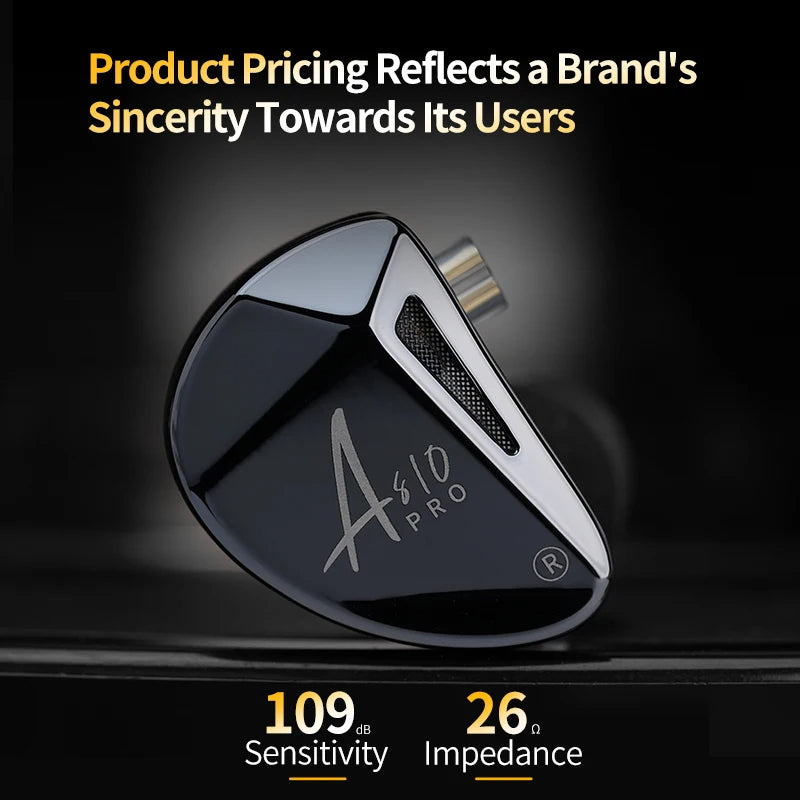 KZ AS10 PRO - Auricular In-Ear