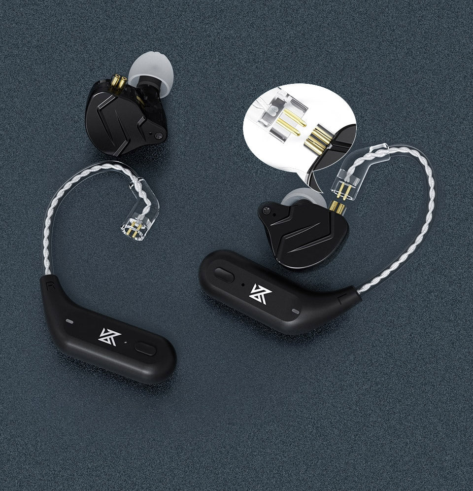 KZ AZ09 estuche y ganchos Bluetooth imagen oficial