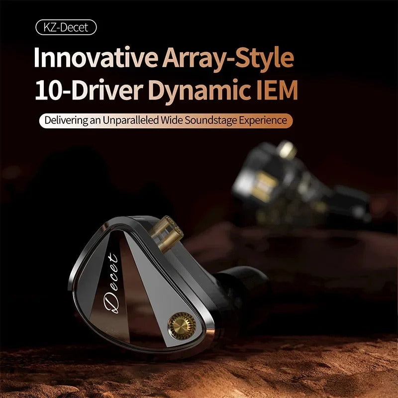 KZ DECET - Auricular In-Ear Desmontable