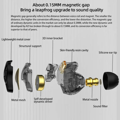 KZ DQS - In-Ear Headphones