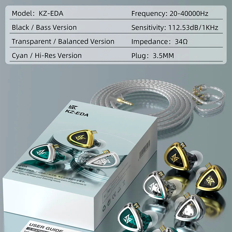 KZ EDA - Auricular In-Ear