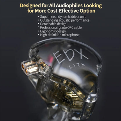 KZ EDX LITE - In-Ear Headphone