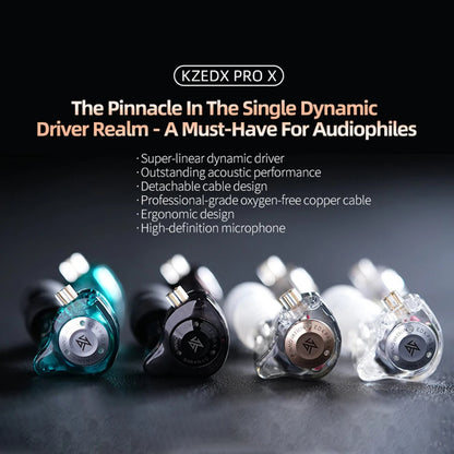 KZ EDX PRO X - In-Ear Headphone