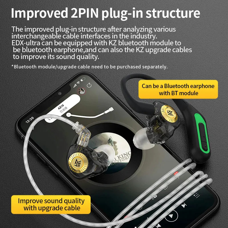 KZ EDX ULTRA - Auricular In-Ear