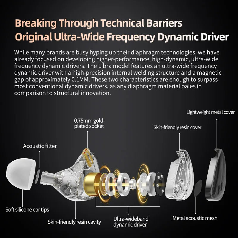 KZ LIBRA - Auricular In-Ear