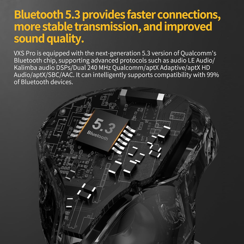 KZ VXS PRO - Auricular In-Ear Bluetooth