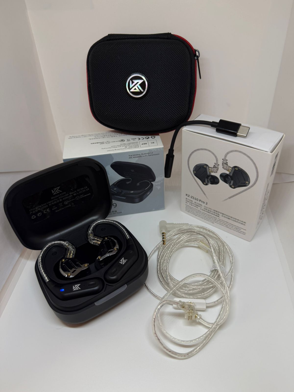 KZ ZS10 PRO 2 + KZ AZ09 Modulo Bluetooth