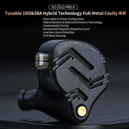 KZ ZS12 PRO X - In-Ear Headphone