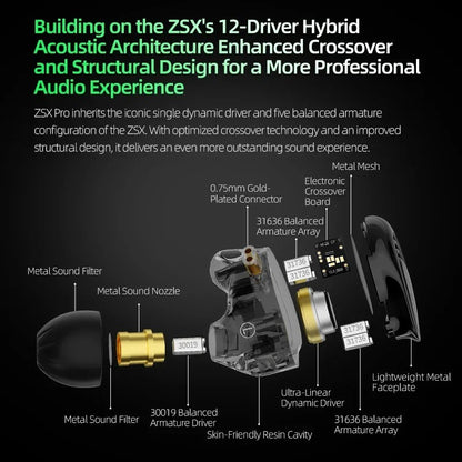 KZ ZSX PRO - In-Ear Headphones