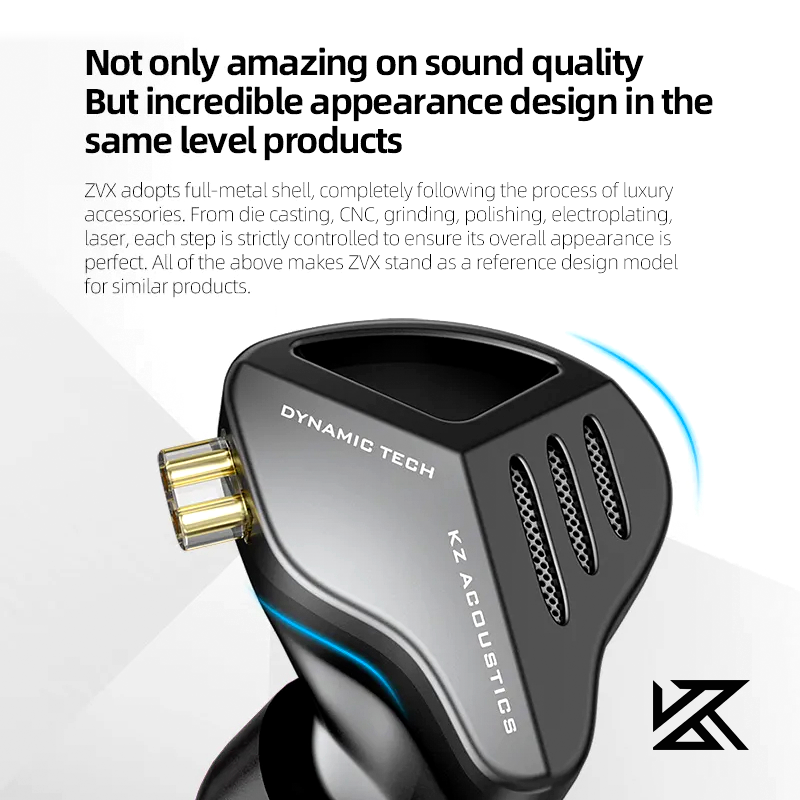 KZ ZVX - In-Ear Headphones