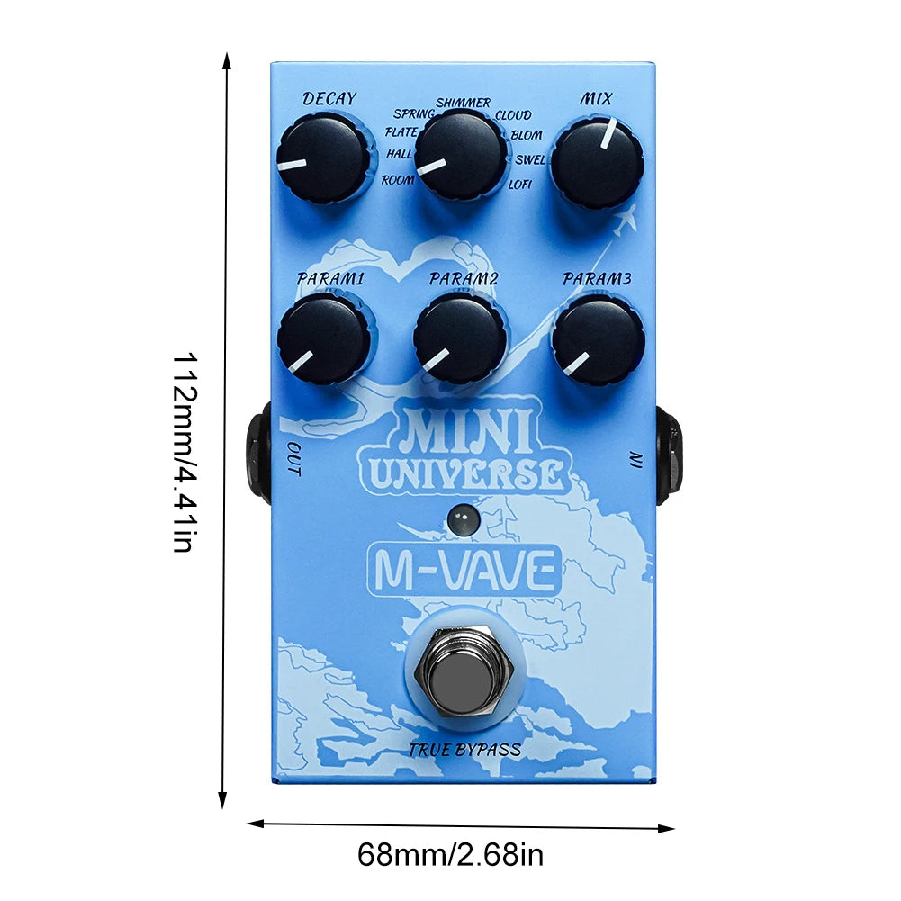 M-VAVE PEDAL MINI UNIVERSE - Pedal for String Instruments
