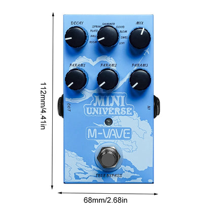 M-VAVE PEDAL MINI UNIVERSE - Pedal for String Instruments