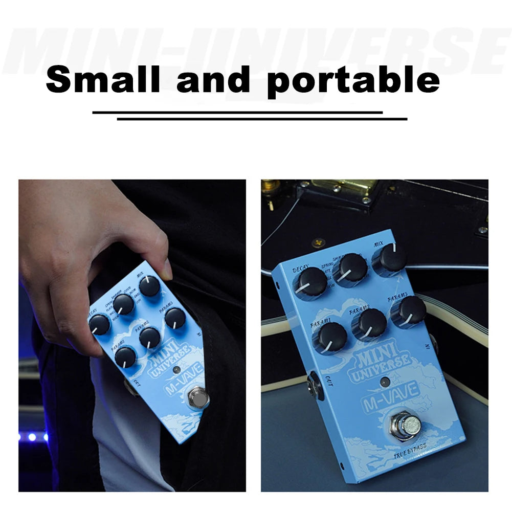 M-VAVE PEDAL MINI UNIVERSE - Pedal for String Instruments – TAYMI Perú