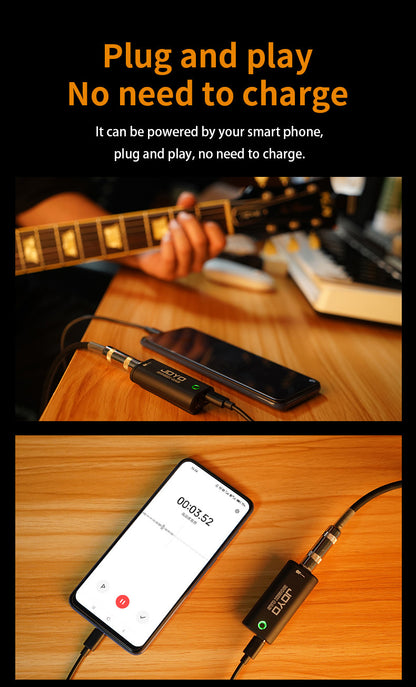 JOYO MOMIX CAB Plug and Play sin recarga