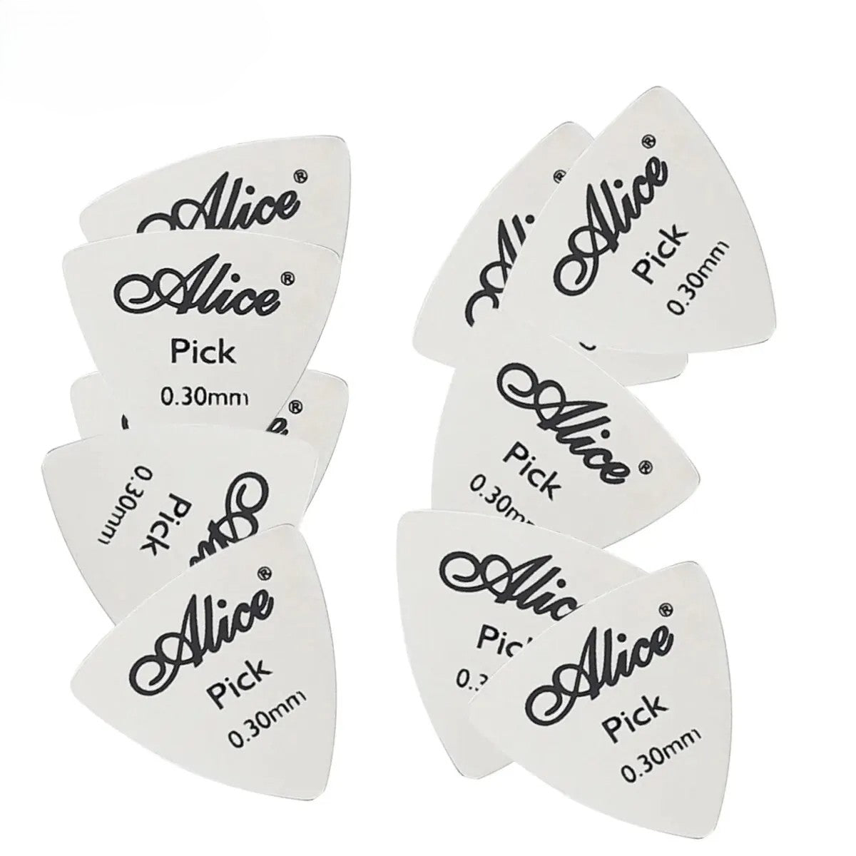 Púas de Guitarra de Metal Alice - Púas Para Instrumentos de Cuerda