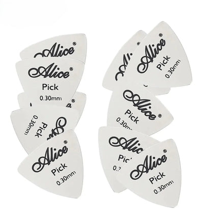 Púas de Guitarra de Metal Alice - Púas Para Instrumentos de Cuerda