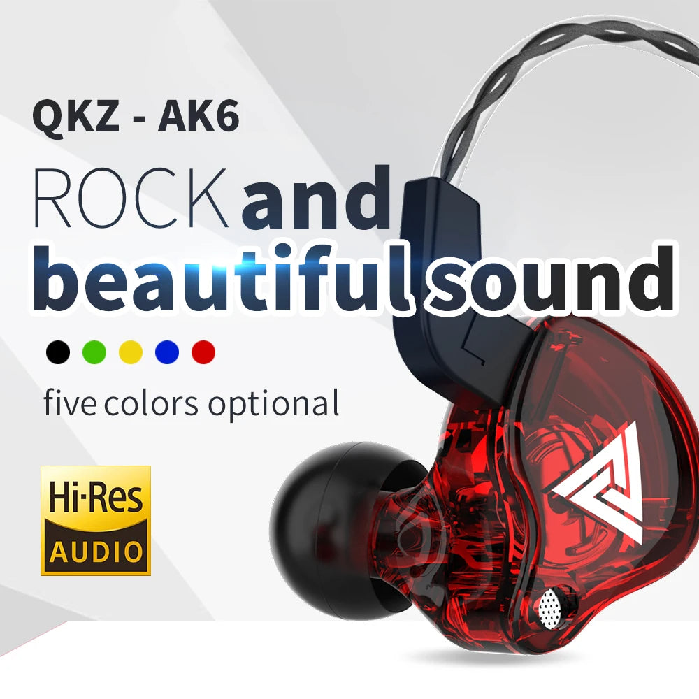 QKZ AK6 - In-Ear Headphones