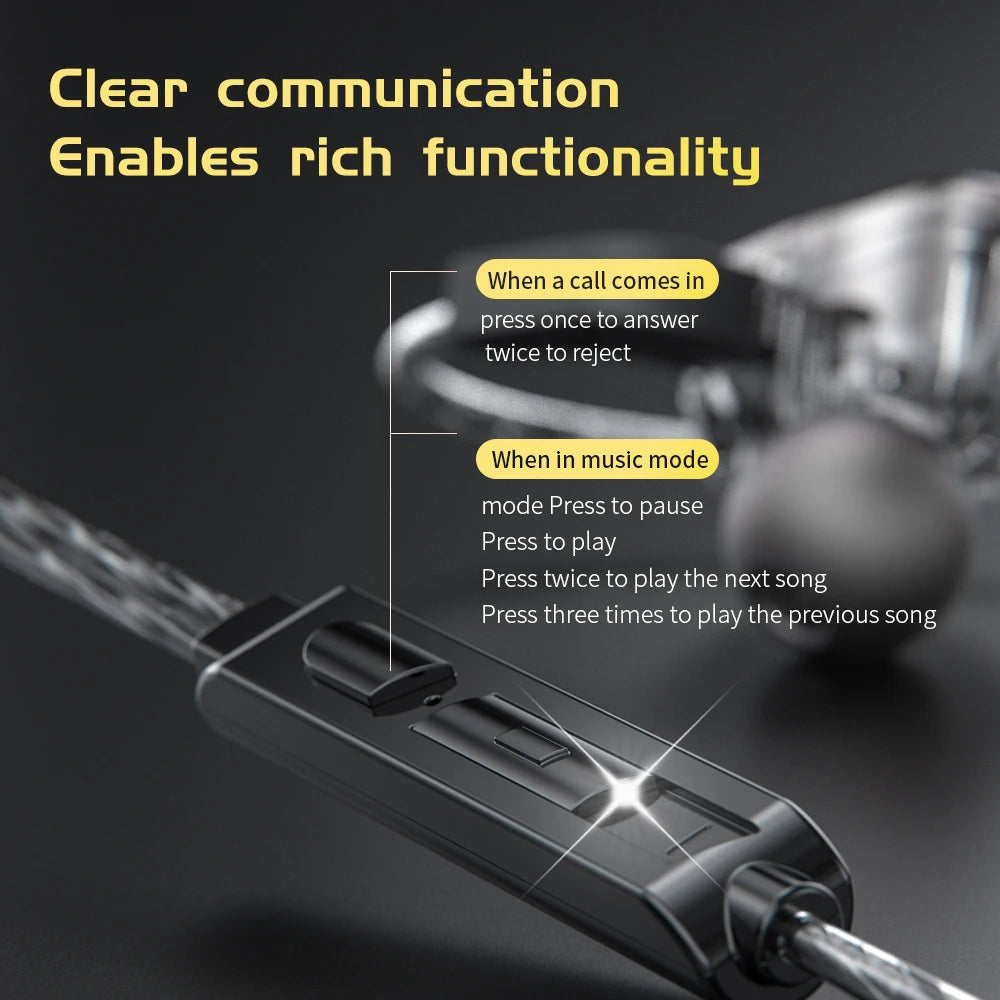 QKZ AK6 ARES - Auricular In-Ear