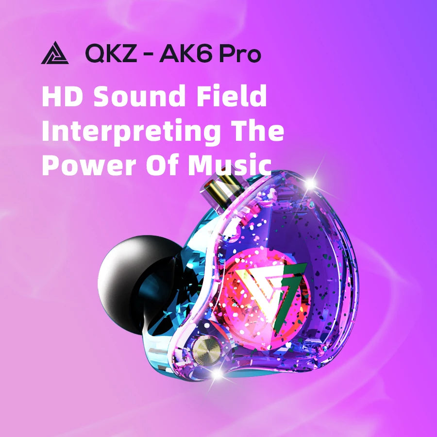 QKZ AK6 PRO - Auricular In-Ear
