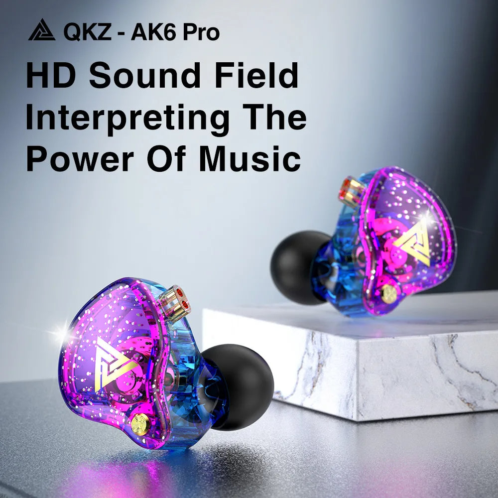 QKZ AK6 PRO - Auricular In-Ear