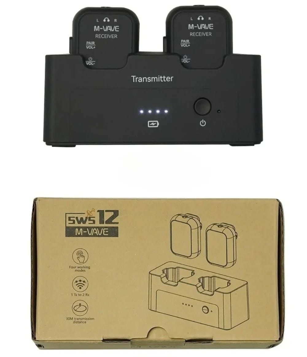 Sistema de Monitoreo Personal M-VAVE WP12