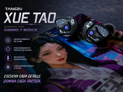 Tangzu Xue Tao IEM para juegos - XUETAO TANGZU