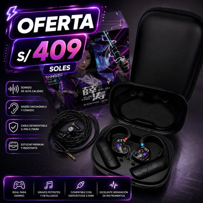 Tangzu Xue Tao Gaming + Módulo Bluetooth - S/409