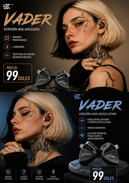 KZ Vader - imagen TAYMI Peru 1