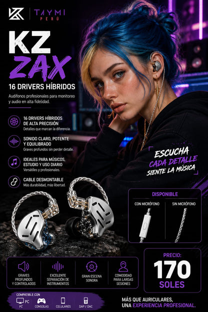 KZ ZAX - imagen TAYMI Peru 2