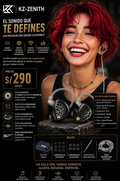 KZ Zenith - imagen TAYMI Peru 1